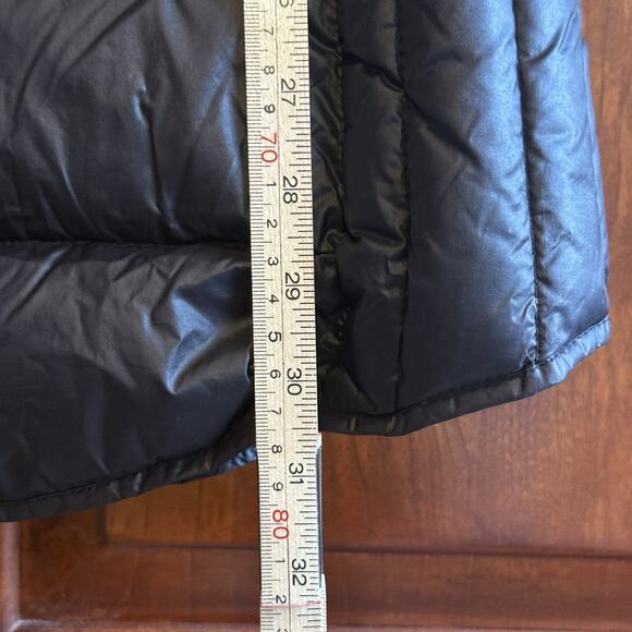 Miss Sixty Womens Ultra Lightweight Packable Down Puffer Jacket Medium Long Hood - Picture 6 of 6